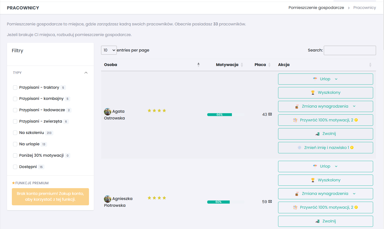 Zrzut ekranu z gry Symulator Farmy Online